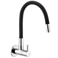 Black And Chrome Finish Tap