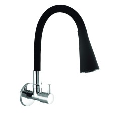 Black Color Wall Mount Sink Tap