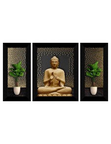 Buddha Synthetic Frame Painting