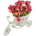 Cycle Shape Flower Vase