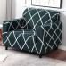 Elasticity Printed Single Seater Sofa Cover 