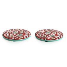 Floral Hand Painted Kitchen Trivets