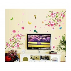 Flowers Branch Wall Sticker