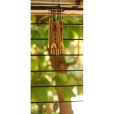Golden Pipe Hanging Chimes