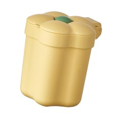 Mini Yellow Wastebasket