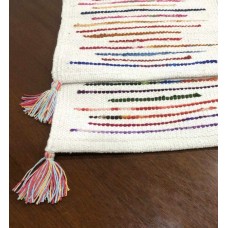 Striped Hand Woven Table Runner