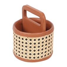 Wicker Round Spoon Stand