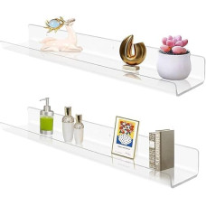 Acrylic Floating Shelves