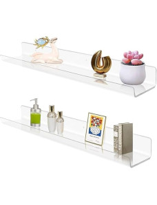 Acrylic Floating Shelves