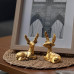 Decorative Brass Deer