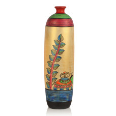 Earthenware Madhubani Flower Vase