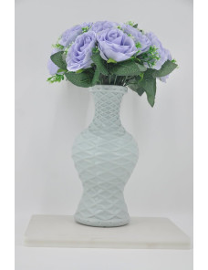 Grey Elegant Design Flower Vase