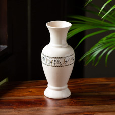 Warli Ceramic Flower Vase