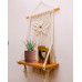 Wood Hanging Shelf