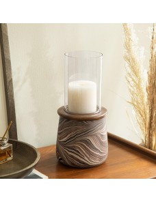 Glass Cover Candle Holder