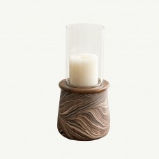 Glass Cover Candle Holder