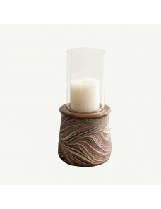 Glass Cover Candle Holder